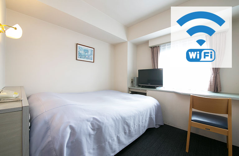 全客室 Wi-Fi接続無料