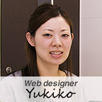 Web designer Yukiko